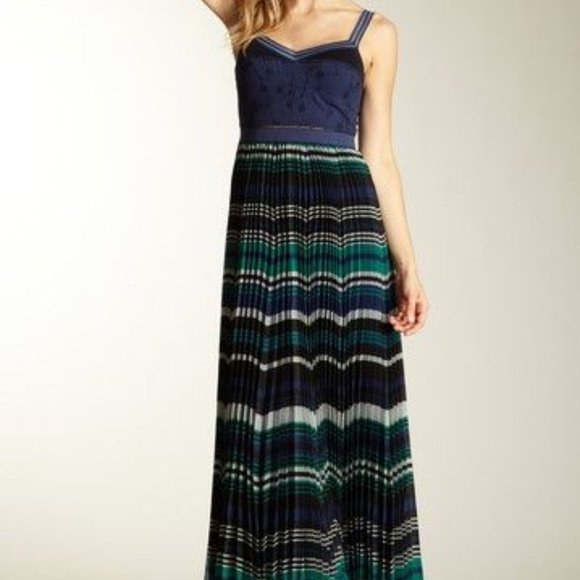 Free People Dresses & Skirts - Free people Poly Organza striped maxi dress